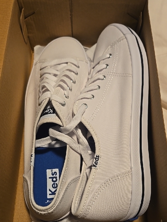 Keds Shoes - Keds Women's White Canvas Low-Top Sneakers